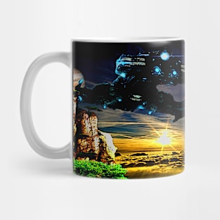 SPACECRAFT LANDING Mug